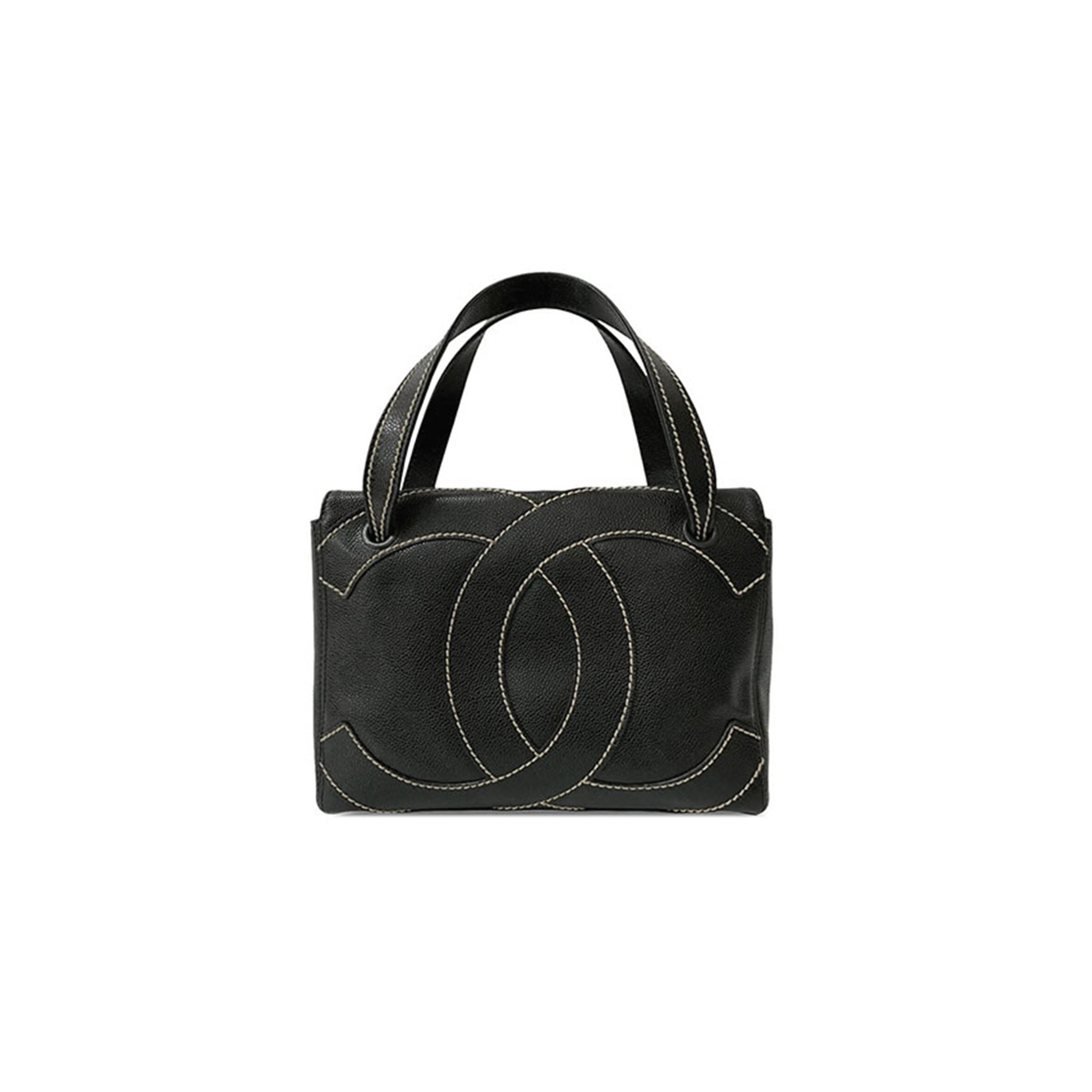 Ch**el caviar cc wild stitch handbag (34*26*9cm)